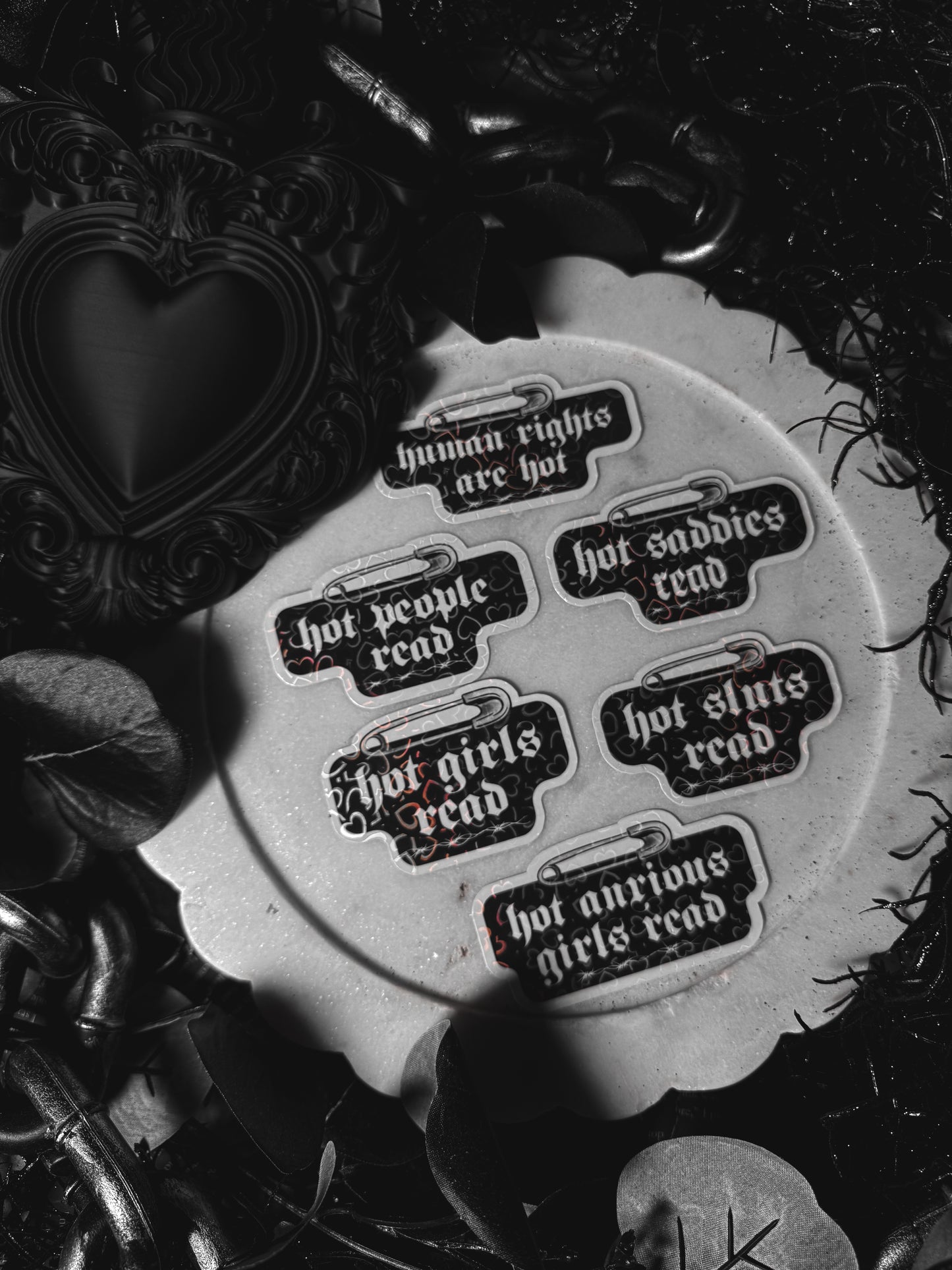 Hot Girls Read 3 Sticker Bundle