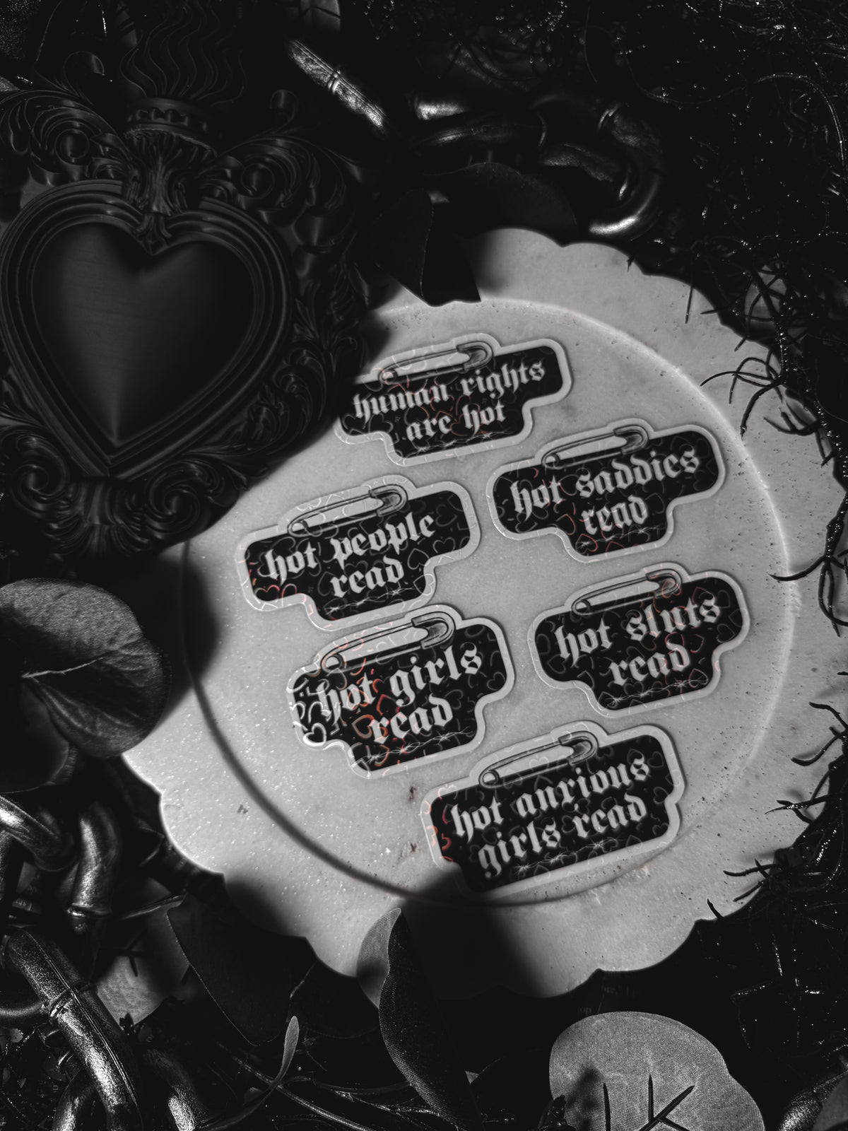 Hot Girls Read 3 Sticker Bundle