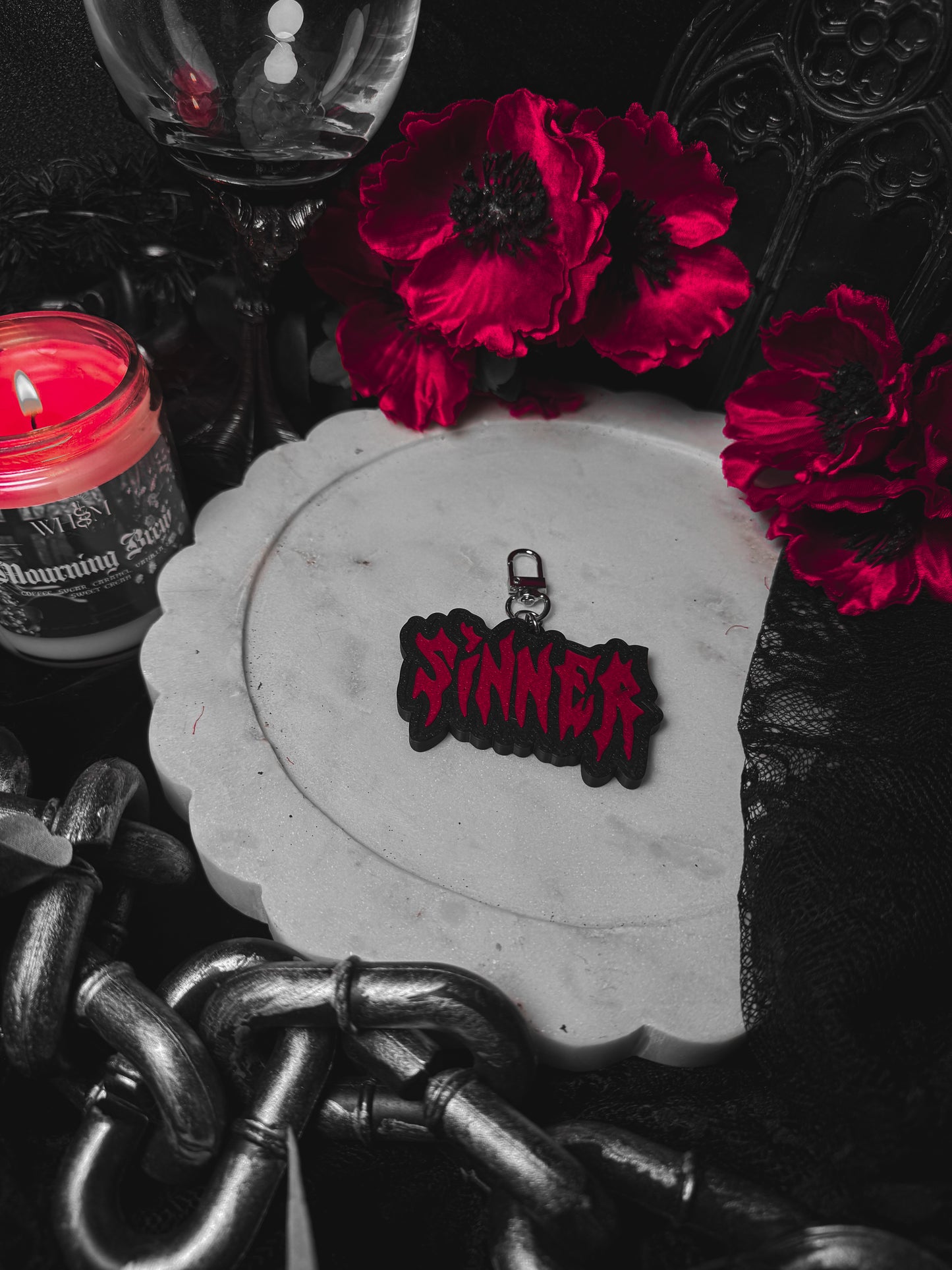 Sinner Bag Charm