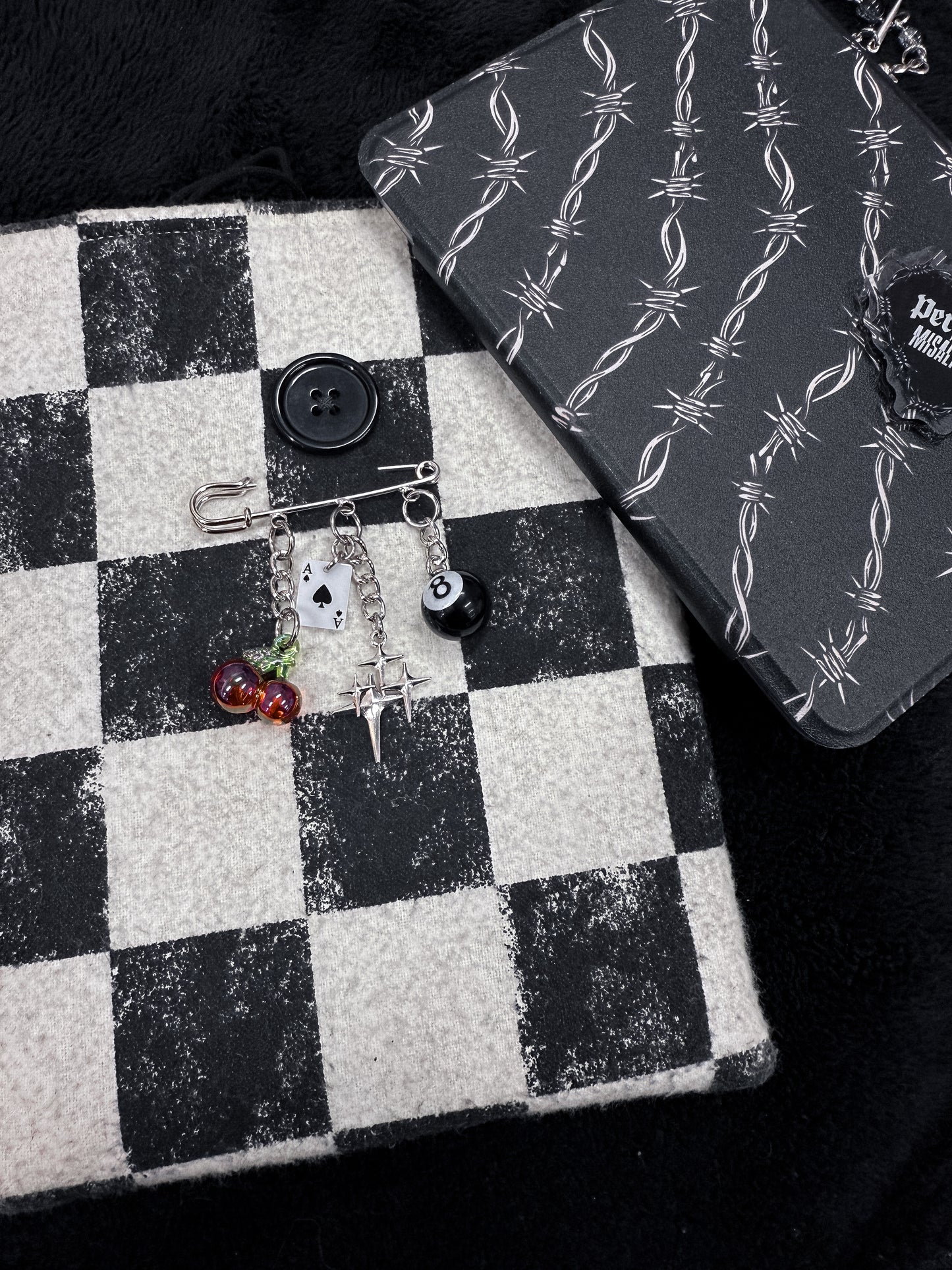 Y2K Safety Pin Charm