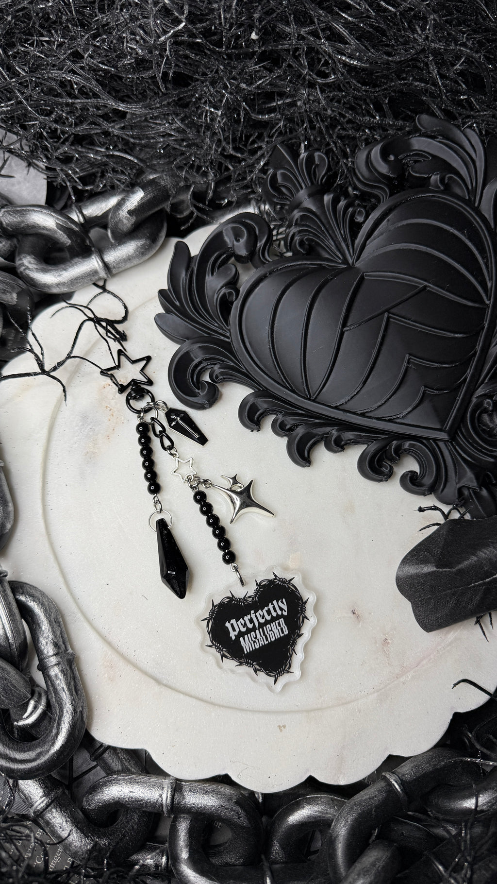 Perfectly Misaligned Custom Charm