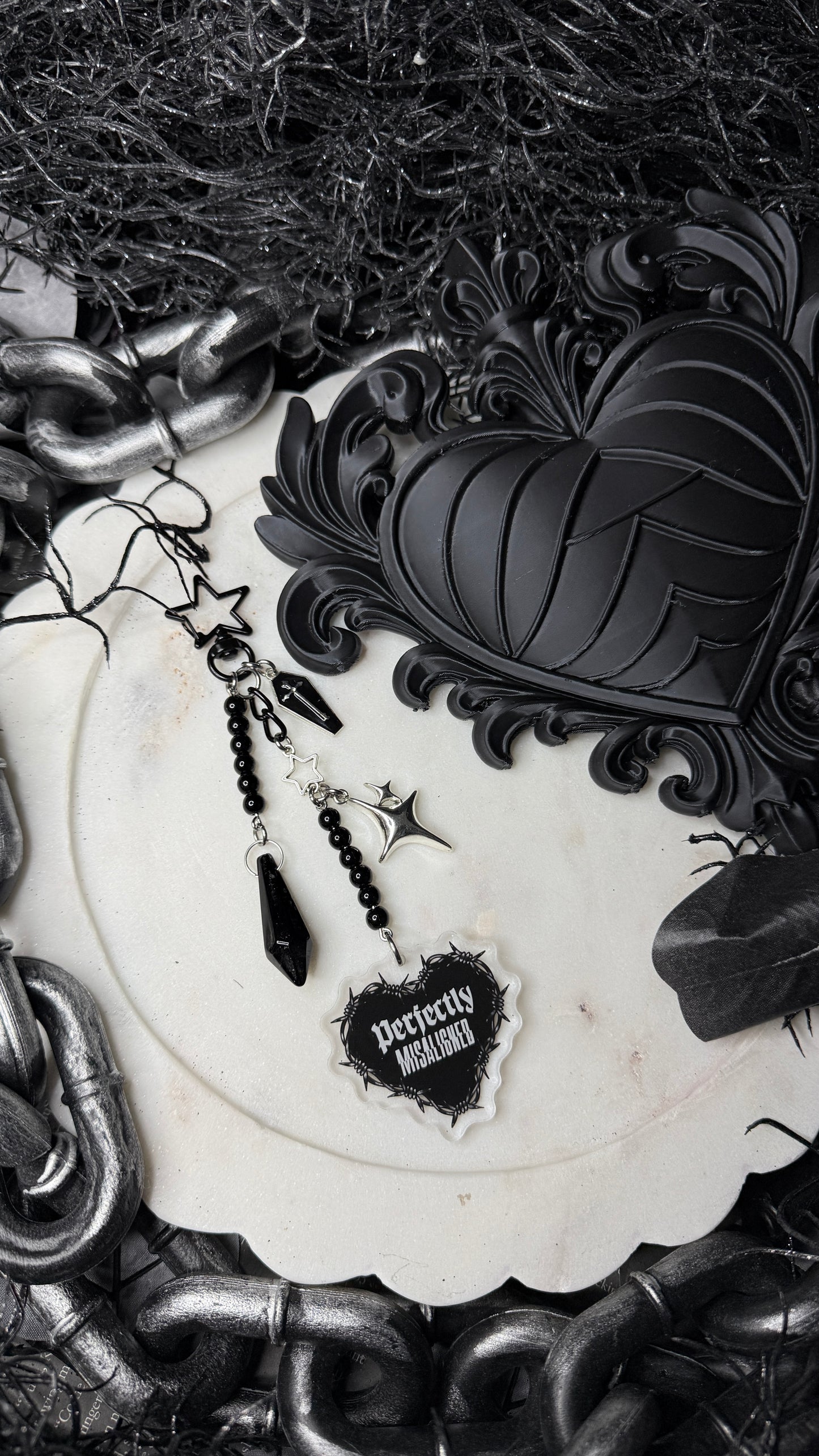 Perfectly Misaligned Custom Charm