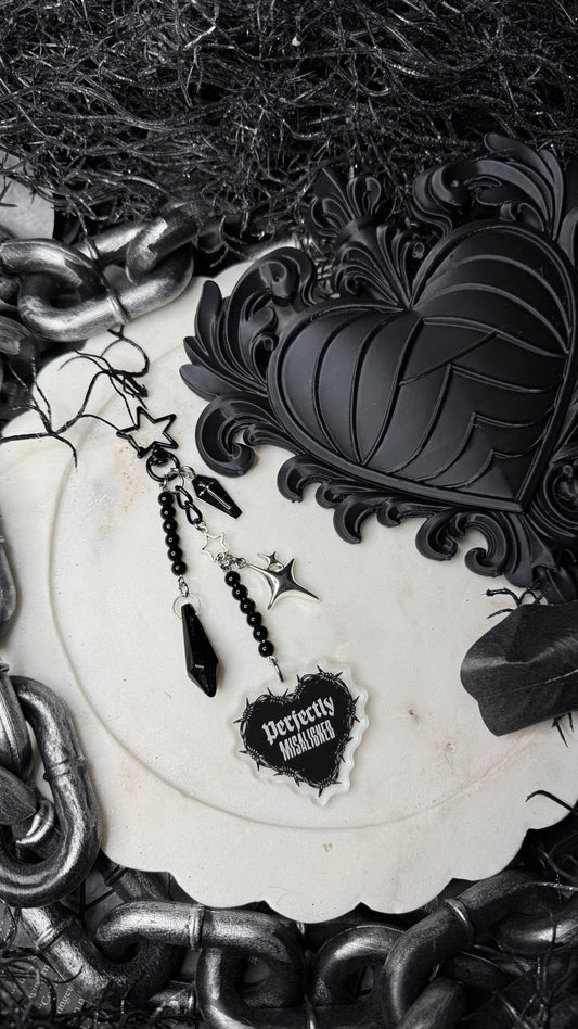Perfectly Misaligned Custom Charm