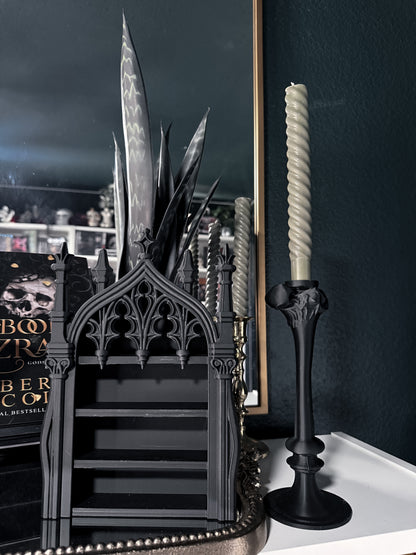 Bone Taper Candle Holder