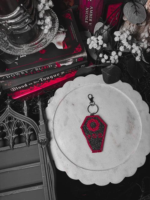Bad Omens Coffin Keychain